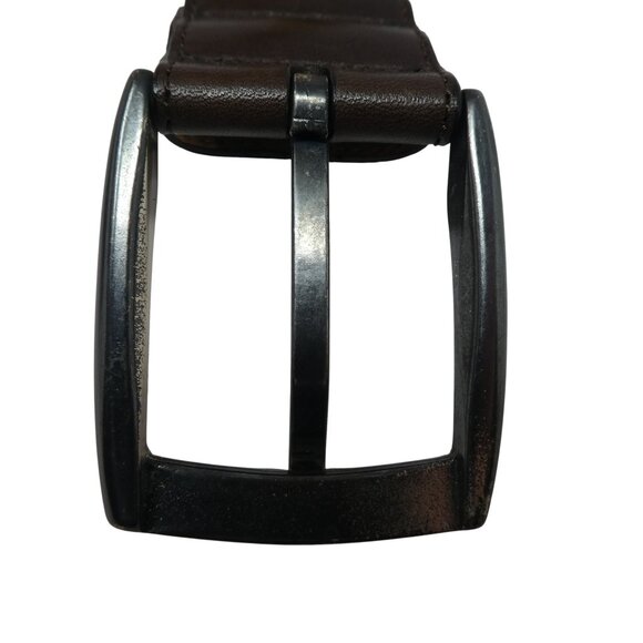 Mezlan Brown Genuine Crocodile Leather Mens Belt - Picture 5 of 9